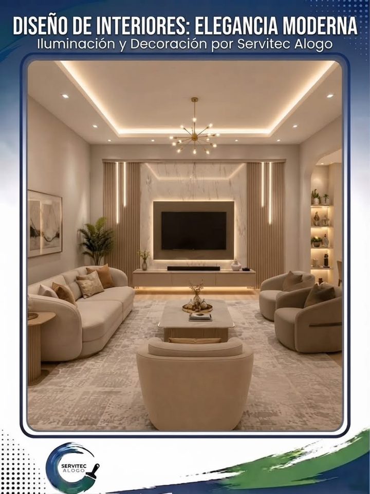 Diseño de interiores elegante